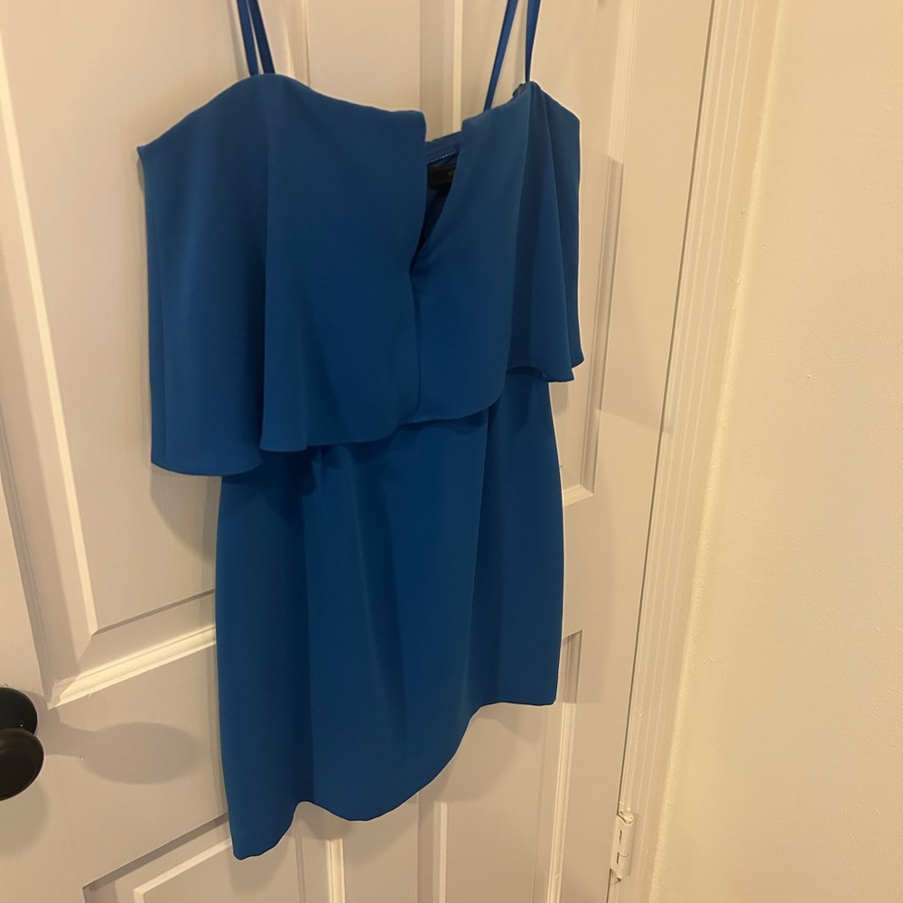 BCBG MaxZaria Women’s Kate Strapless Dress (Lakspur blue, size 6)